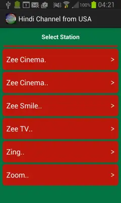 Hindi Channel USA android App screenshot 1