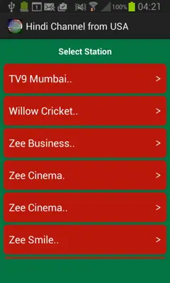 Hindi Channel USA android App screenshot 2